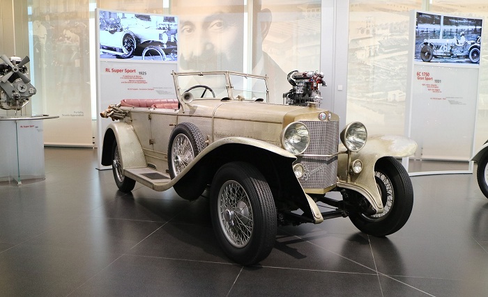 1925 RL Super Sport Alfa Romeo museum, Museo Storico Alfa Romeo