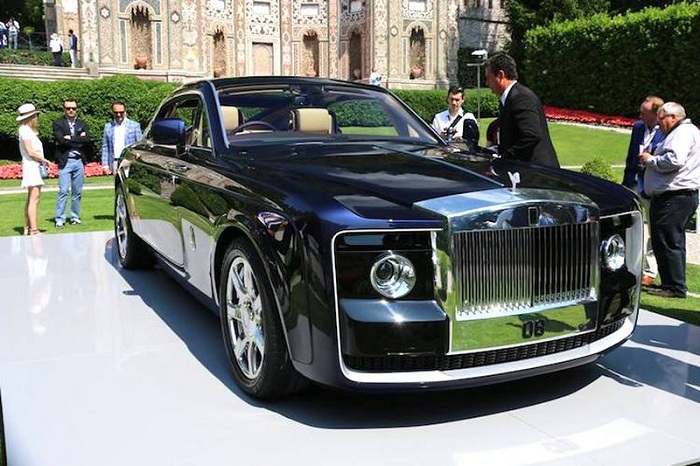 the most expensive cars in the world Rolls Royce Sweptail Price 