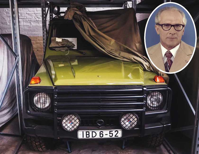 Even Erich Honecker, the communist politician who ruled East Germany, preferred G-Wagon too